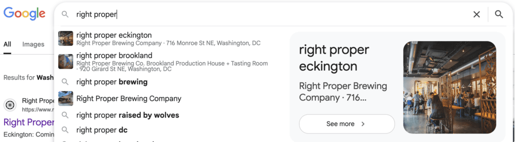 Right Proper Brookland Google