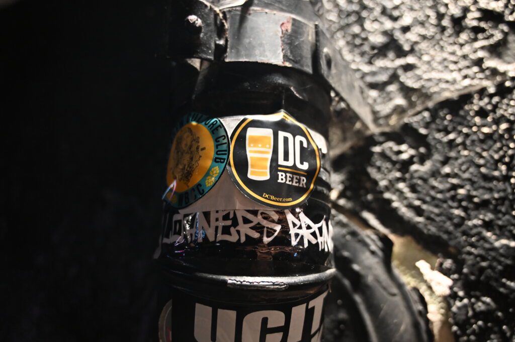 dc beer sticker